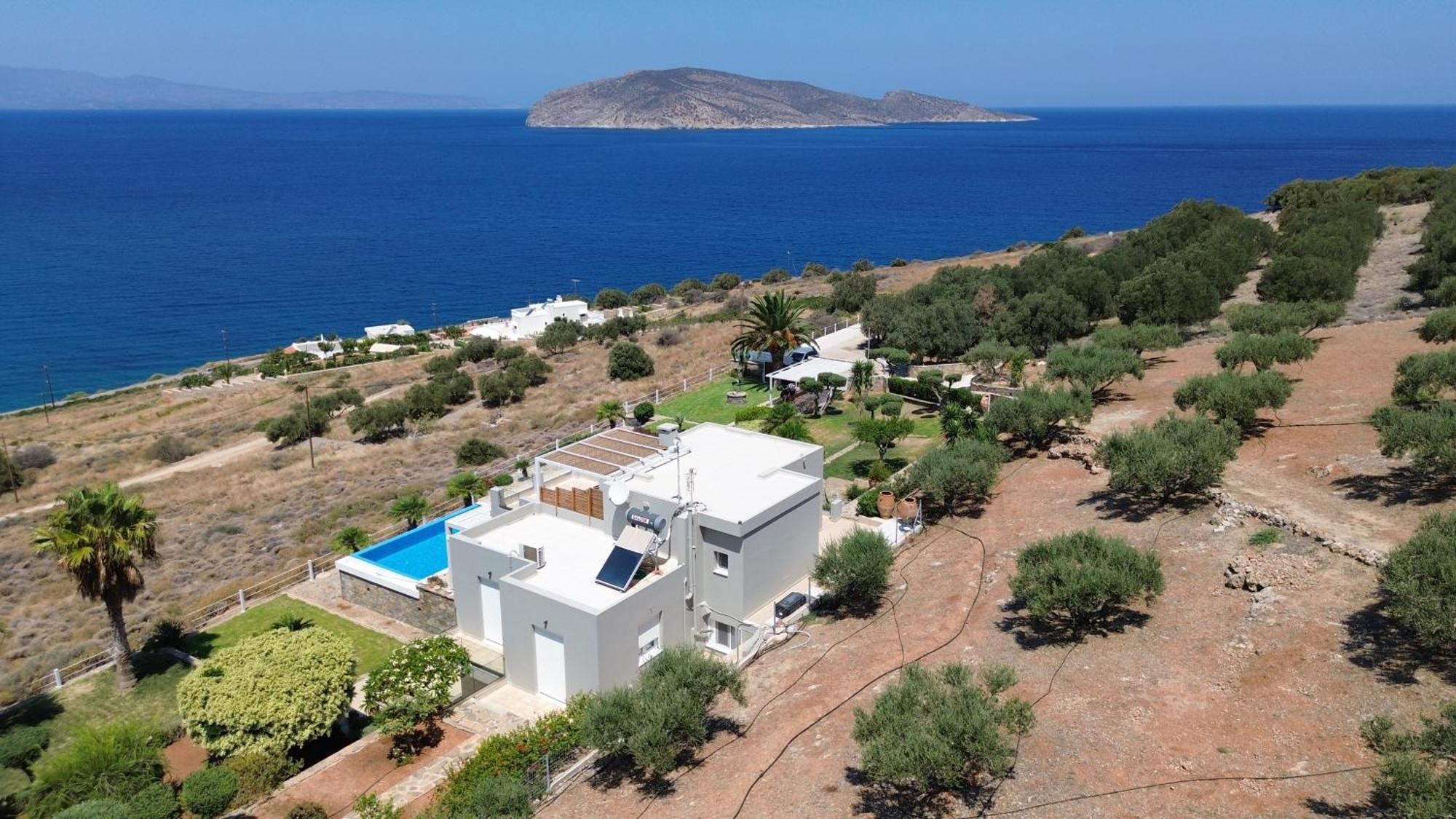 Villa Tholos Crete Kavousi  ภายนอก รูปภาพ